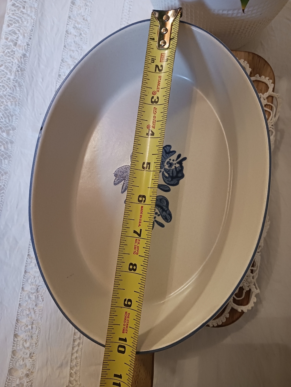 Vintage Pfaltzgraff Yorktowne Oval Casserole/Serving Platter #241 USA - Picture 6 of 12